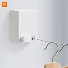 Телескопическая бельевая веревка Xiaomi Mijia, белая, длина бельевой веревки 4,2 метра, максимальная нагрузка 20 килограммов, для умного дома