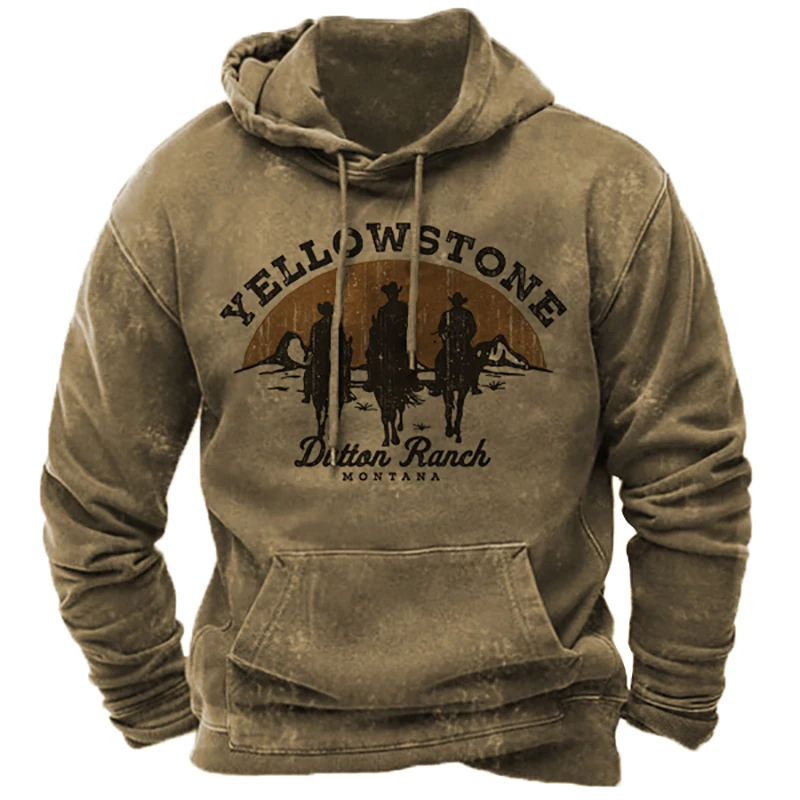 

Autumn Vintage Men's Hoodie Oversized Clothing Cycling Jacket Street Fashion Men's Hoodie Sweatshirt Long Sleeves Pullover Top