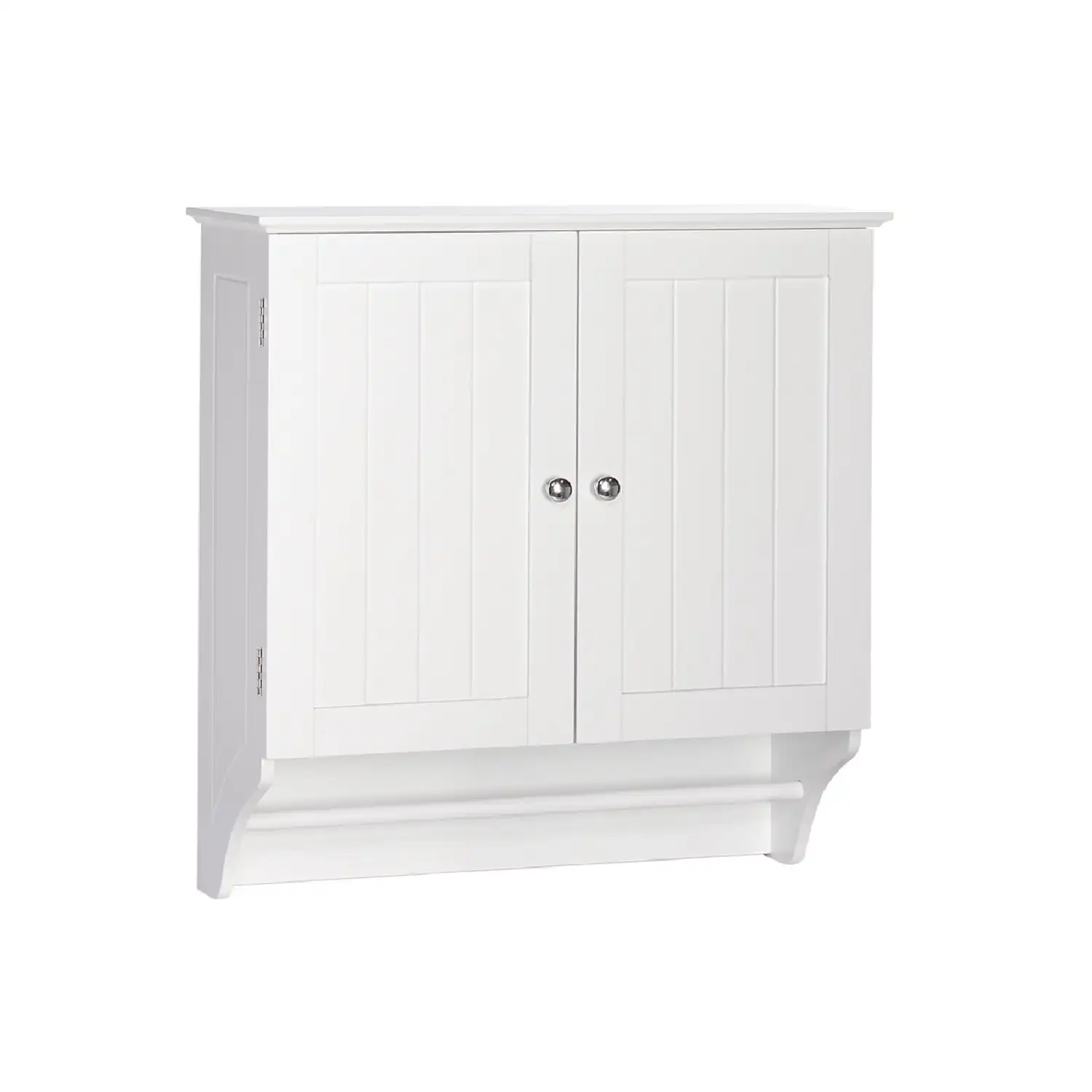 

Ashland Bath 2 - Door Wall Mounted Cabinet with Towel Bar, White