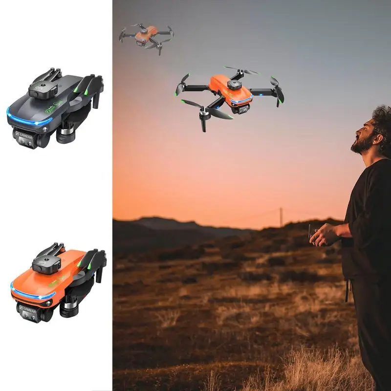

Drone With Camera For Adults Aerial Photography Four Axis Aircraft Toy Circle Fly And Video Aircraft For Beginner Fun And Easy