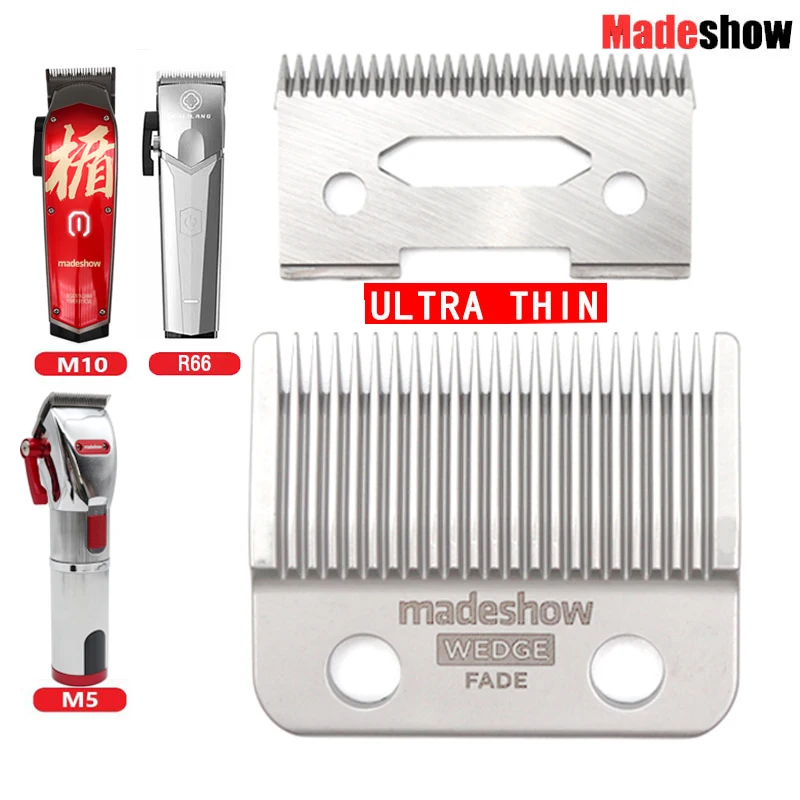 Madeshow M5(F) M10 R66 Wedge Fade Blades Stainless Steel Hai
