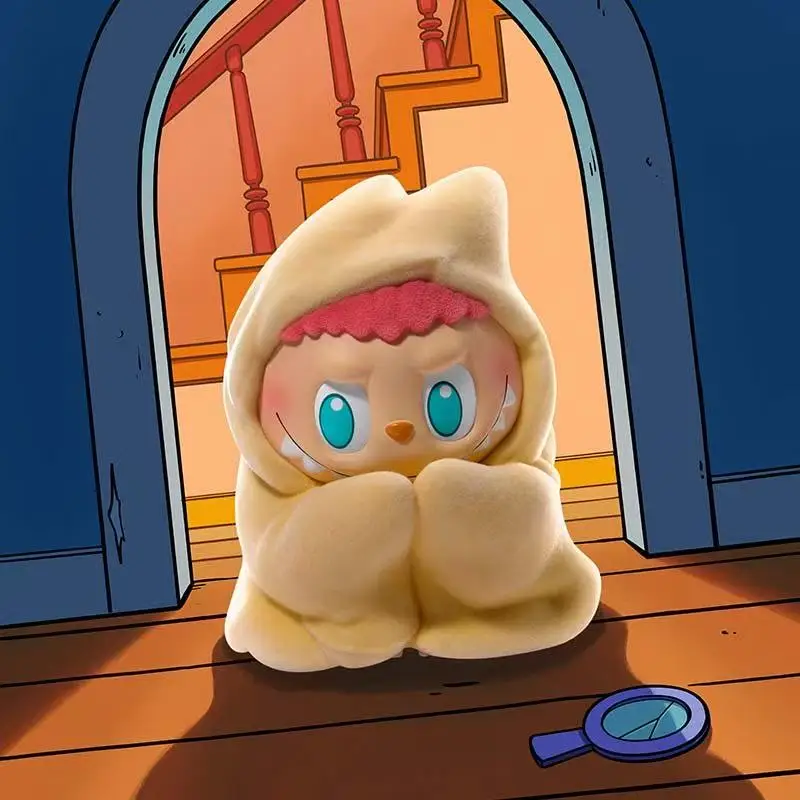 Фото POP MART THE MONSTERS LABUBU 1:00 A.M. Серия Kawaii Аниме Фигурка Кукла Модная игрушка Украшение рабочего стола Модель Mystery Box Подарок №5