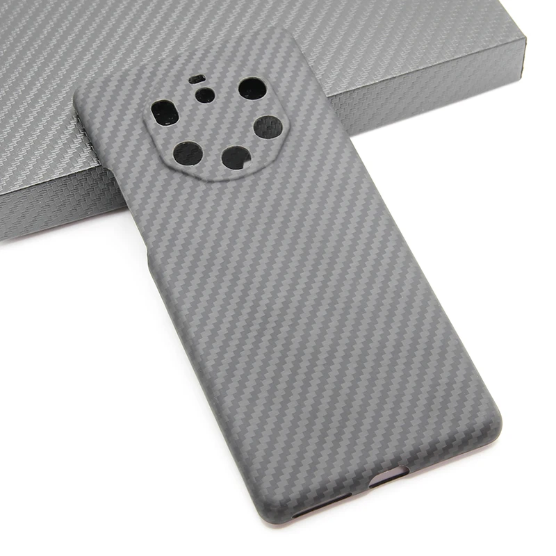 

CF Skin Carbon fiber phone case For HUAWEI Mate40 RS Fully enclosed protective shell Aramid fiber material
