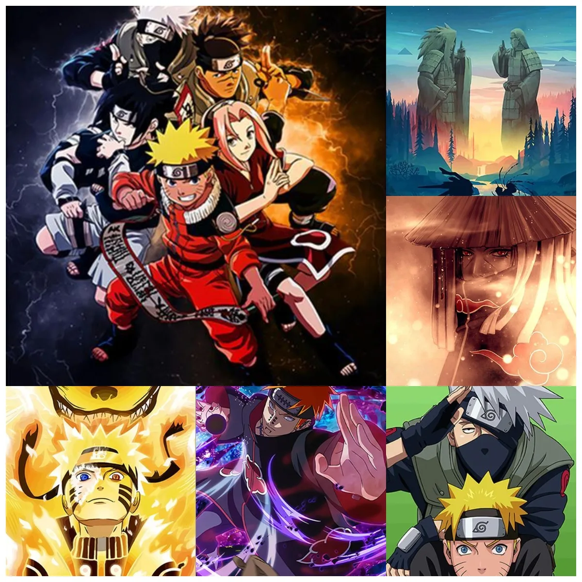 

Japanese Classic Anime Canvas Painting Wall Art Nordic Posters and Prints Wall Picture Living Room Home Wall Art Decoration Gift