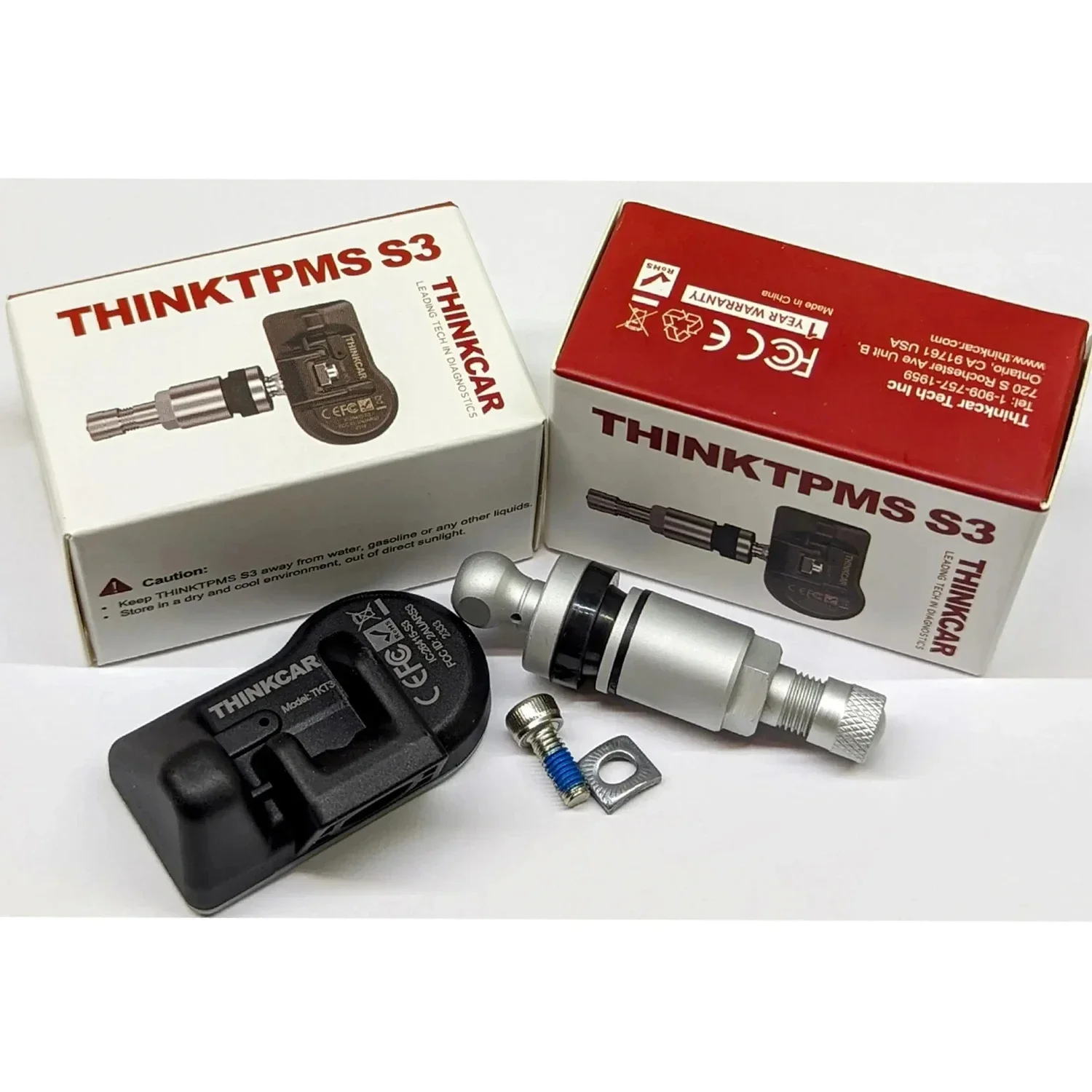 Фото Датчик давления в шинах THINKCAR TPMS S3 315/433 МГц, универсальный, совместим с Thinkcar и Mucar №5