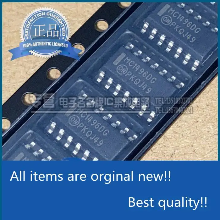 

10pcs orginal new MC1496DR2G Silkscreen MC1496DG SMD SOP-14