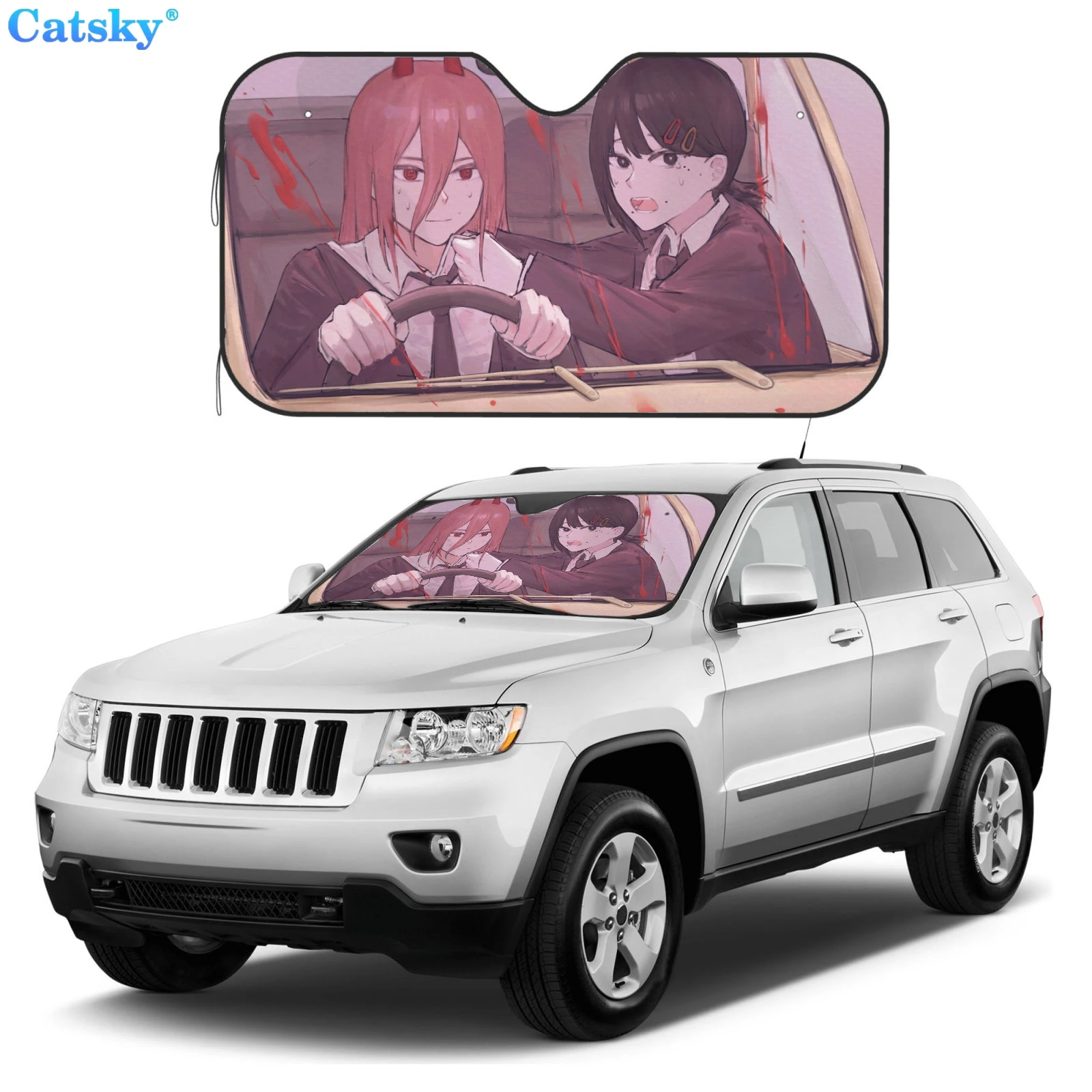 

Мультяшный солнцезащитный козырек на лобовое стекло автомобиля на заказ, декоративный чехол на лобовое стекло, защитный чехол для салона автомобиля, автомобильный солнцезащитный козырек для защиты автомобиля от прохлады