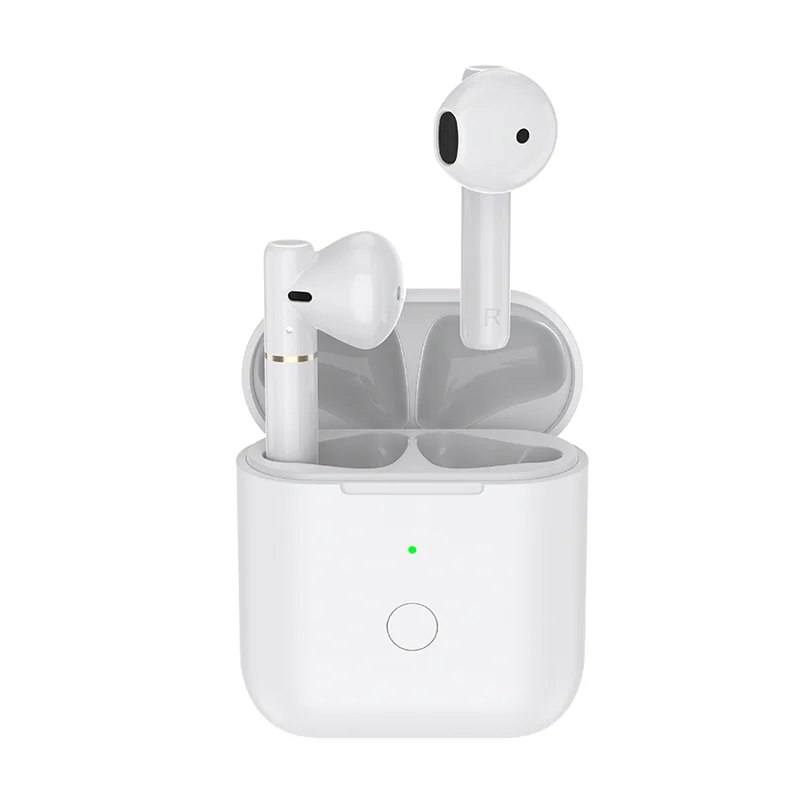 

T8 Bluetooth Earphone Semi-in-ear Wireless TWS Dual Connection Headphone Hall Magnetic Earbuds with Microphone Headset