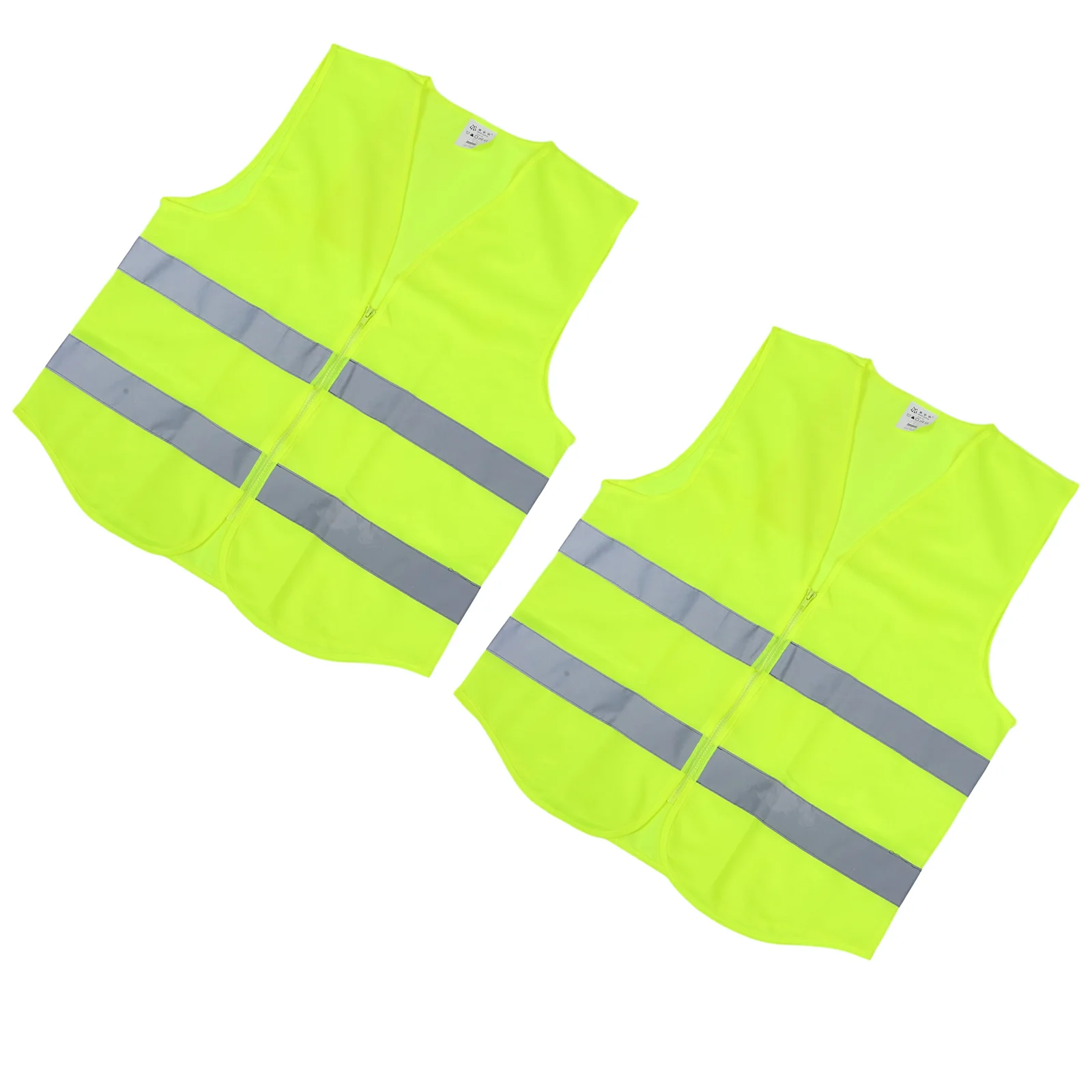 

2pcs Reflective Vest Breathable High Visibility Clothes Vest for Traffic Police