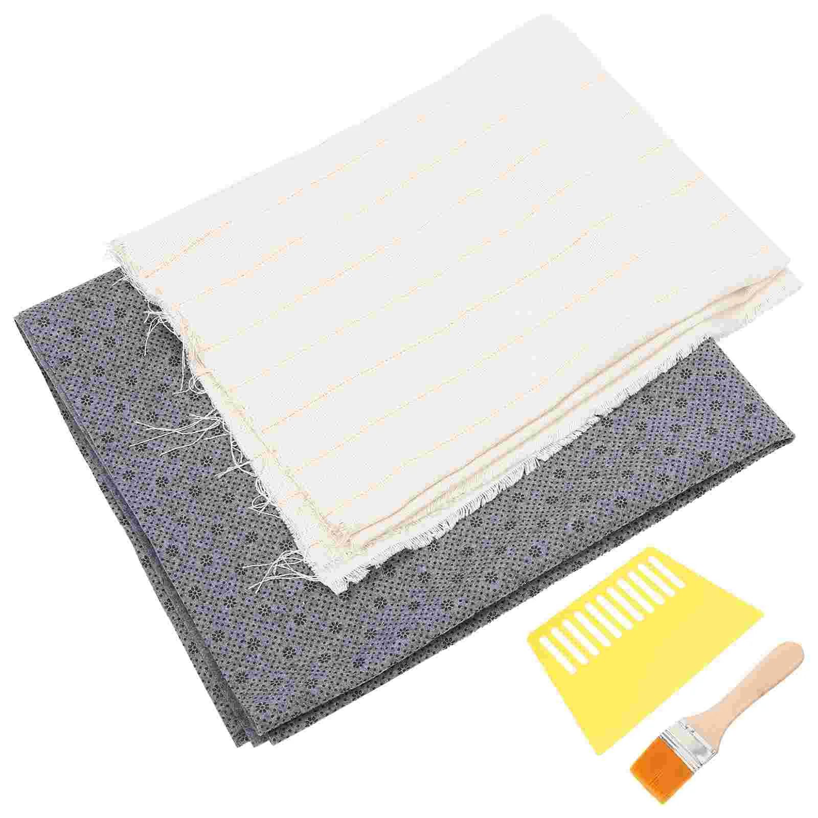 

Rug Tufting Supplies Monks Cloth for Punch Needle Nonslip Particle Fabric Making Maker Set