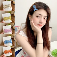 side clips hair accessories bangs clips candy colored fishbone hair clips side clips hairpin hair accessories hairclips headwear