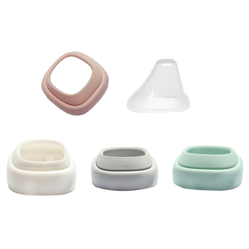 

Collar and Transparent Cover Seamlessly Convert a Storage Container to a Feeding Bottle Compatible with Hegen Bottles