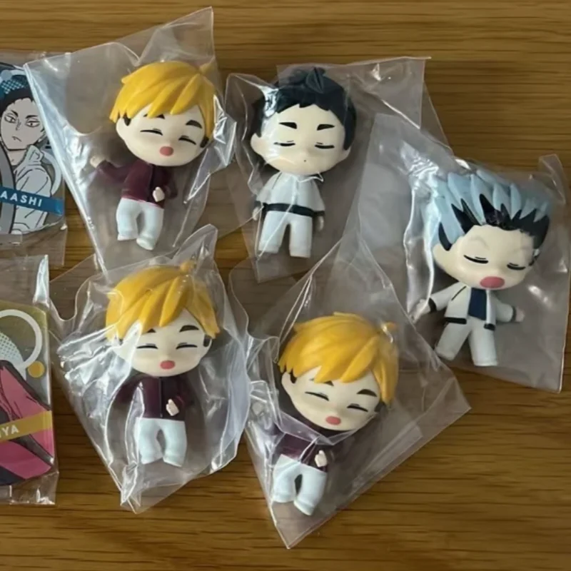 Фото Коллекционные мини-фигурки Bandai Namco Haikyuu: Серия «Спящие» (Vol.2), Гашапон, 4.5 см (Оикава Тоору, Мия Ацуму, Мия Осаму, Бокуто Коутаро, Акаши) №4