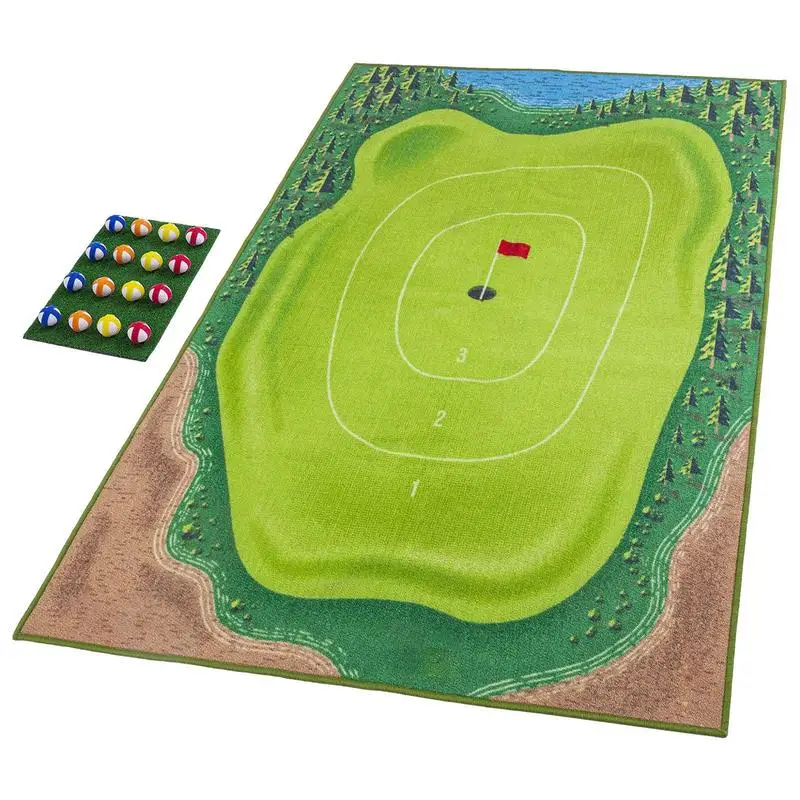 

Mini Golf Professional Practice Set Golf Ball Sport Set With 16 Golf Balls Chipping Practice Set For Both Indoors And Outdoors