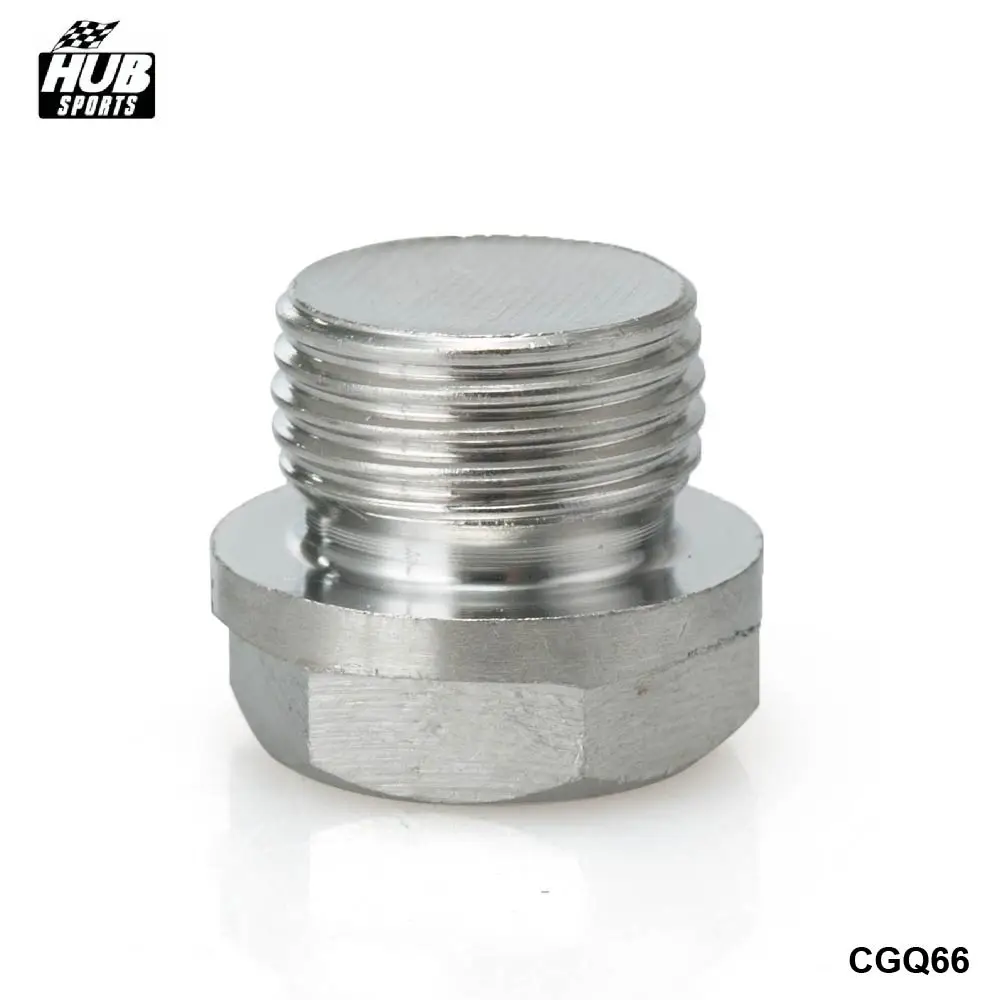 - Stainless Steel Hex Bolt Bung Plug for Oxygen Sensor Thread HU-CGQ66 |