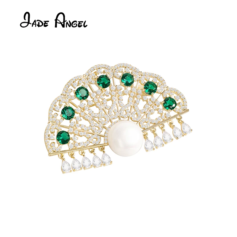 

Роскошная брошь темпераментная циркониевая брошь креативный нишевой дизайн булавка Большая одежда платье национальное прилив женские акс...