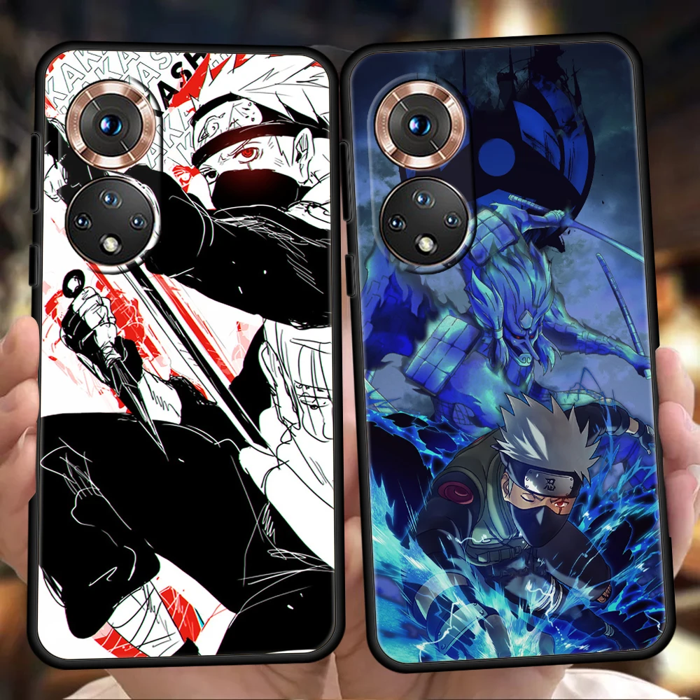 

Anime Naruto Hatake Kakashi Phone Case For Honor 50 10i 20i Pro Cover Bag For Honor 20 20S 10 9 8A 8S 8X 7A 5.7inch 7X TPU Shell