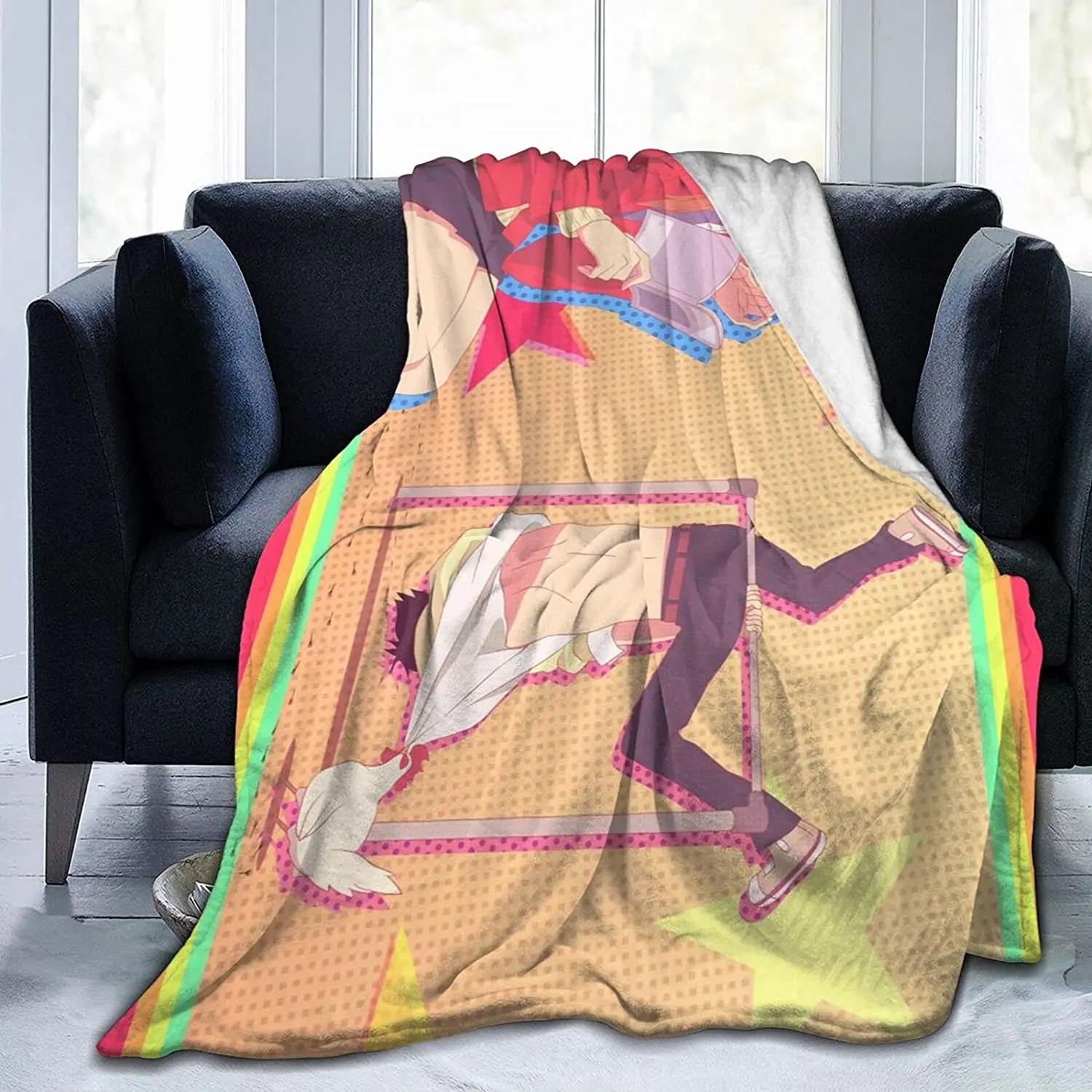 

Shizuku Mizutani Fluffy Soft and Comfortable Blanket, Anime Warm Embrace of Sympathy