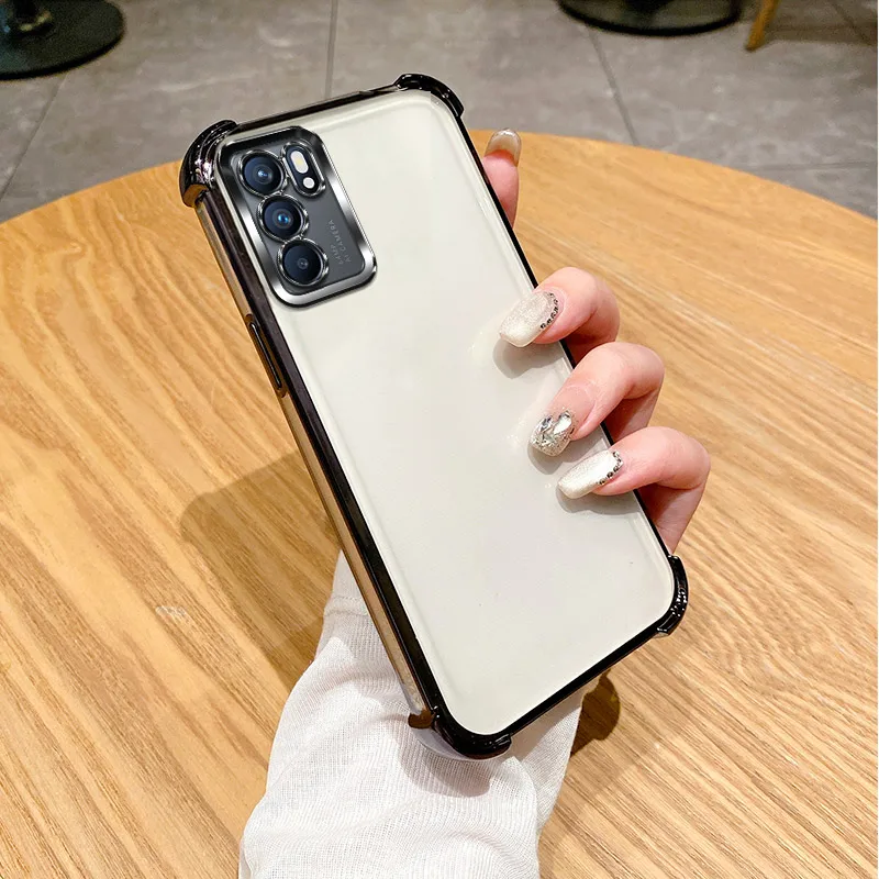 Чехол для Oppo Reno6 OPPO Reno 6 5G чехол CPH2251 мягкий бампер противоударный защитный