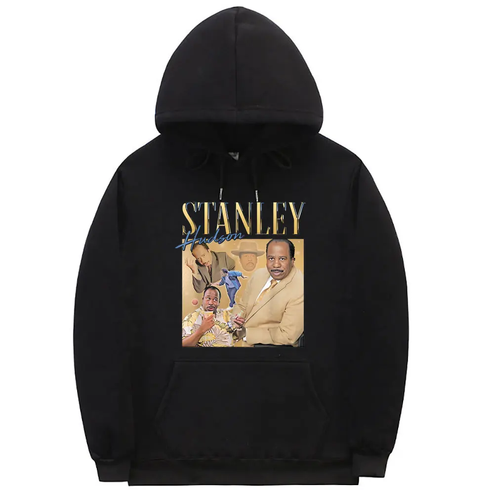 

Homage Stanley Hudson Graphic Hoodie Men's Hip Hop Streetwear Man Funny Hoodies Men Women Fashion Casual Oversized Sweatshirt