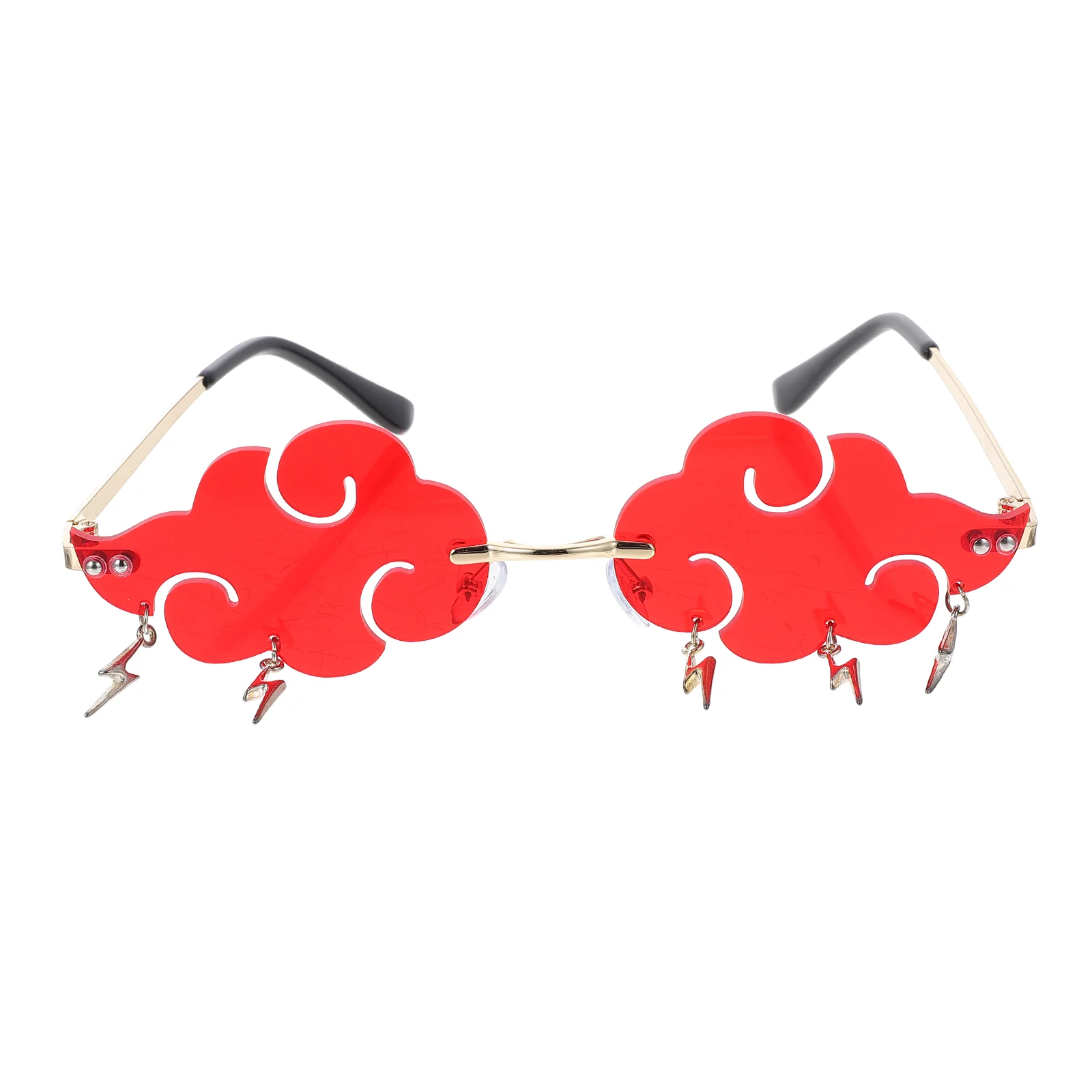 

Novelty Glasses Blue Decor Cloud Glasses Women’s Sunglasses Personalized Sunglasses Personality Fancy Dress Glasses