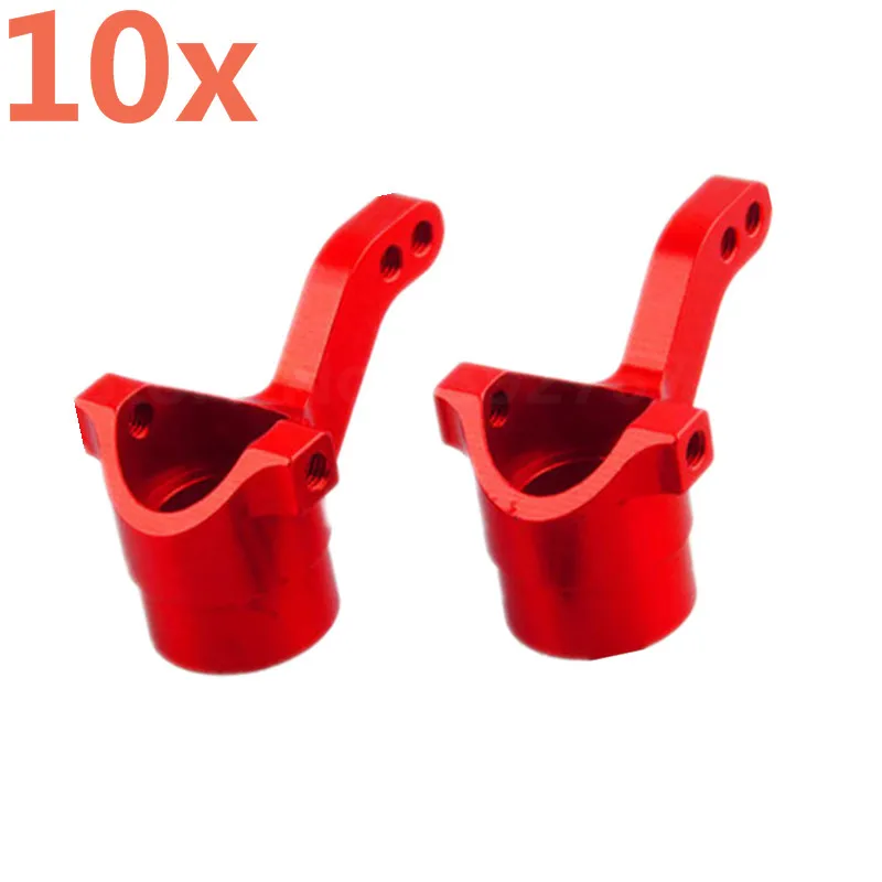 10 шт. RC автомобиль HPI алюминиевый сплав CNC рулевой концентратор Перевозчик (L/R) (Al.) Для 1/10 масштабных моделей BULLET3.0 ST/MT/WR8 пульт дистанционного управления автомобилем