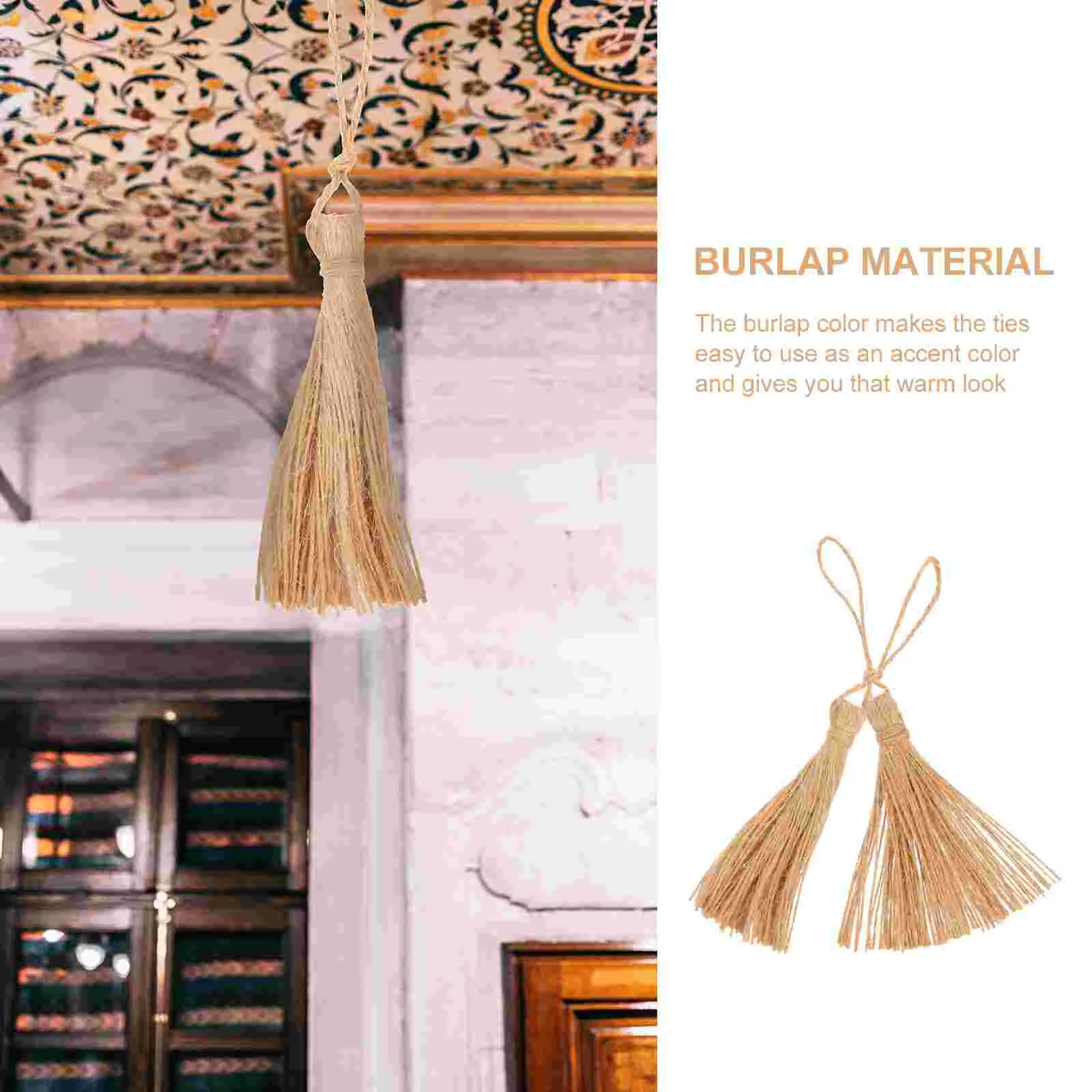 6 шт. занавески с бахромой завязки кисточками Европейская и американская