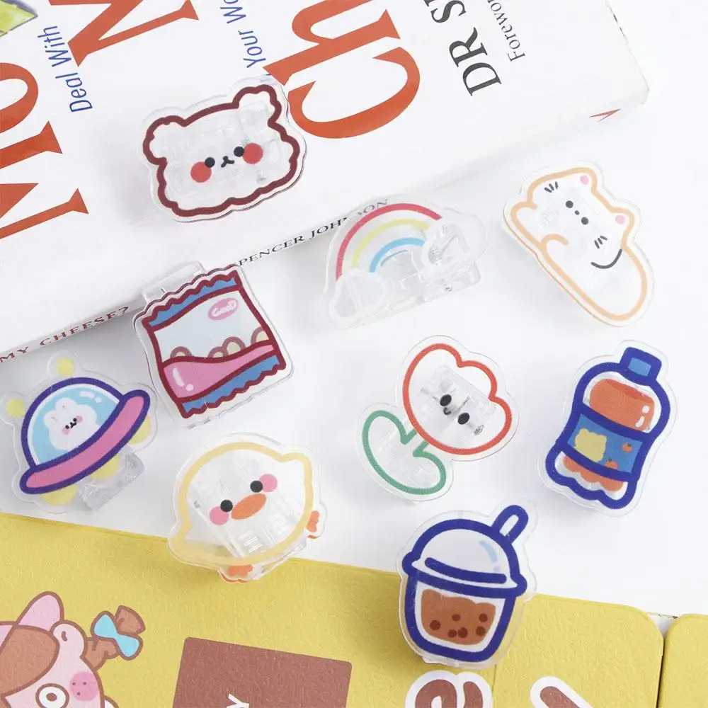 

Clips Creativity Letter Clip Page Holder Index Clamp Binder Clip Paper Clip Snacks Sealing Clip Binder Clips Transparent Clip