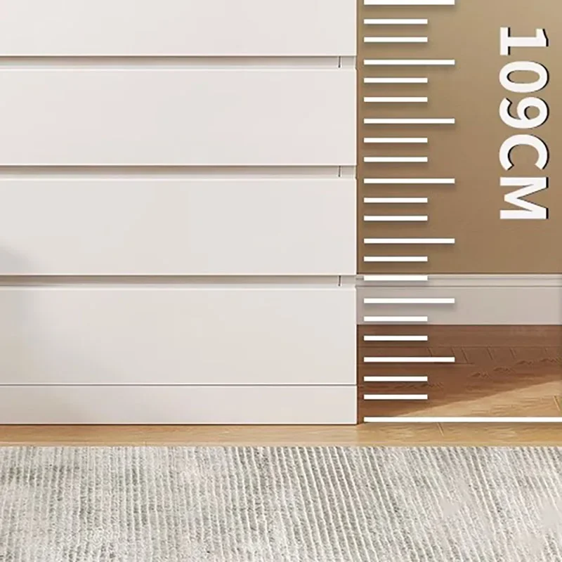 Шкаф-органайзер для хранения современный простой комод спальни белая Милая