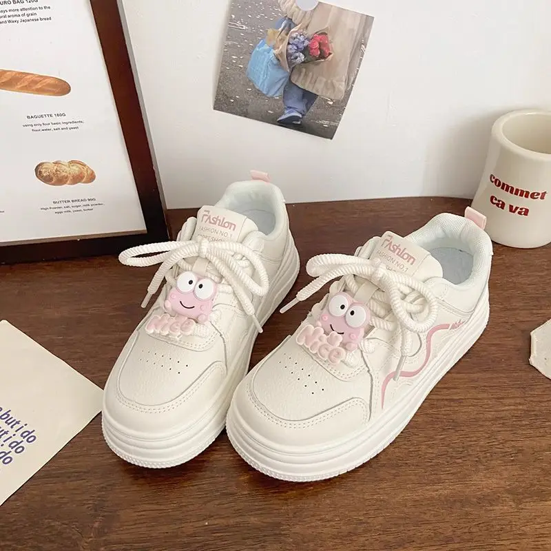 SHANPA обувь для скейтборда в мультяшном стиле универсальная женская повседневная