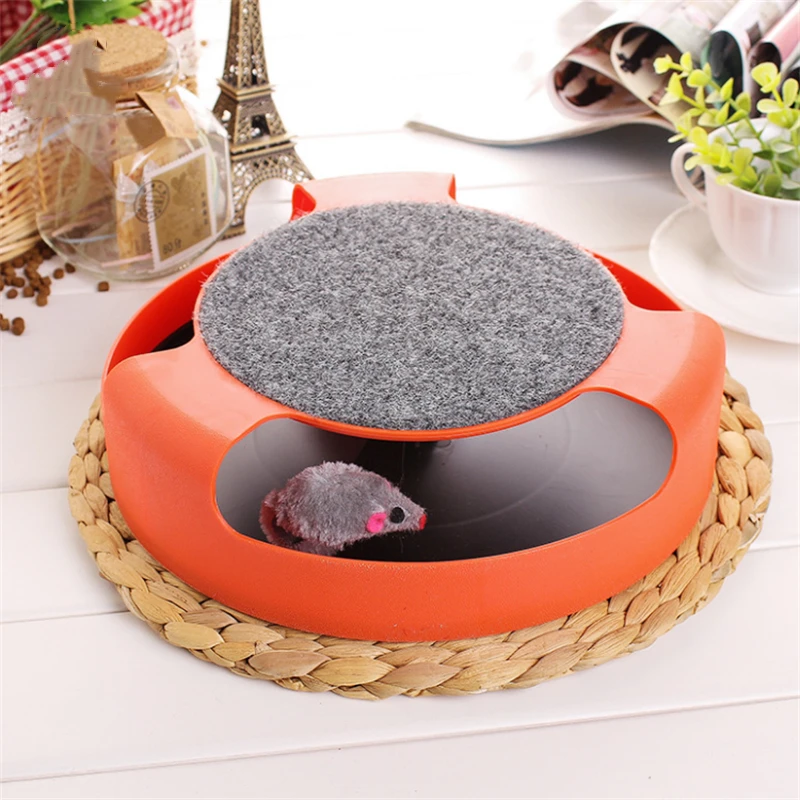 

Catch the mouse Interactive cat toy Mouse Crazy Training Funny Toy For Cat Playing Toy with Cute Mice