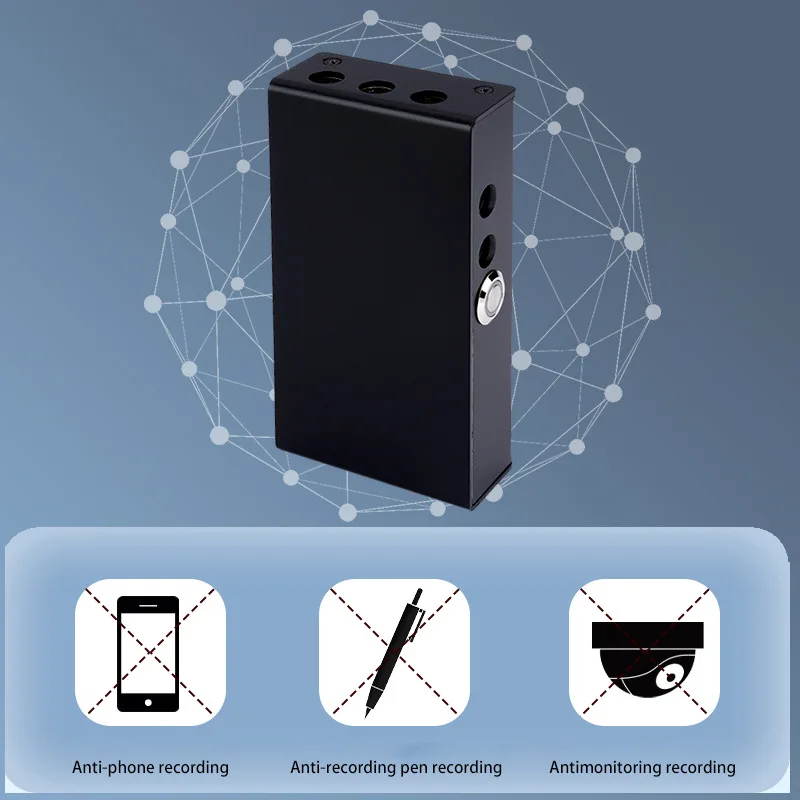 Anti Mobile Phone Recorder Handheld Portable Conversation Interference Shield Anti Eavesdropping Monitoring Recording Equipment