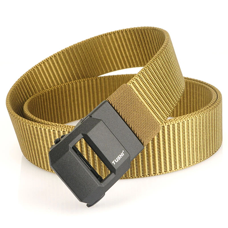 Ремень мужской Тактический с автоматической пряжкой нейлоновый пояс