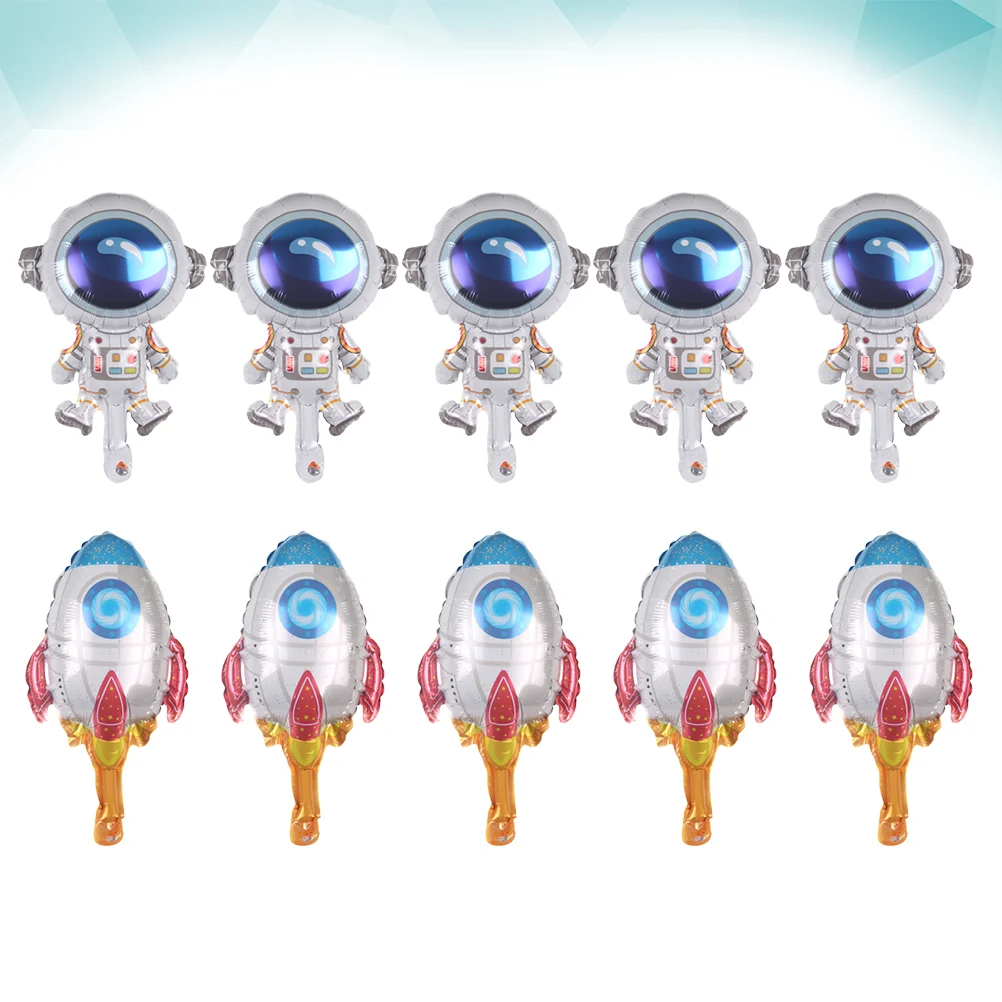 

10pcs Space Balloon Astronaut Balloons Aluminum Wedding Decoration Party Balloons Party Decoration for Birthday