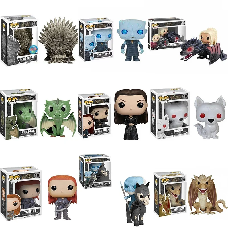 Funko Pop Game of Samwell Thrones ARYA STARK JON SNOW DAENERYS JAIME LANNISTER MOUNTAIN Petyr Фигурка Коллекция Модель Горячая игрушка (art.: 3920cd1805357) - 3920cd1805357