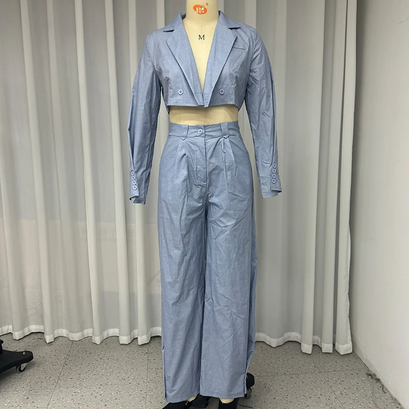 Waytobele женский комплект из двух предметов осенний офисный простой однотонный топ