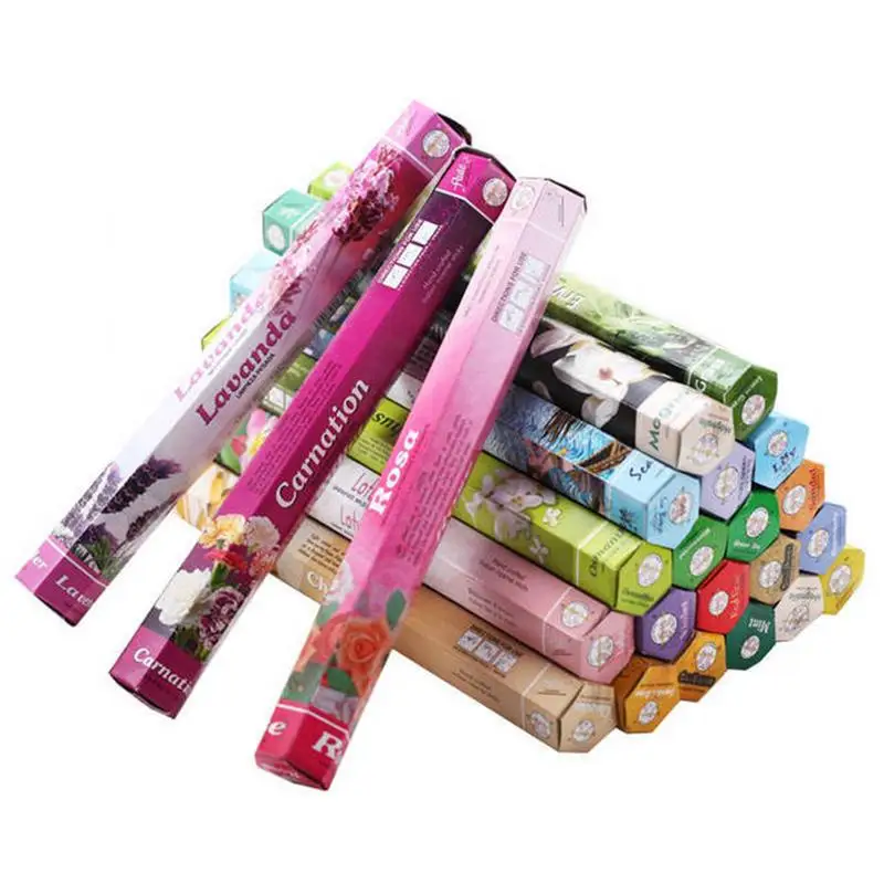 Aromatherapy Incense Sticks Indoor Scented Incense Sticks For Home Yoga Relaxing Meditation 20 Sticks Per Box