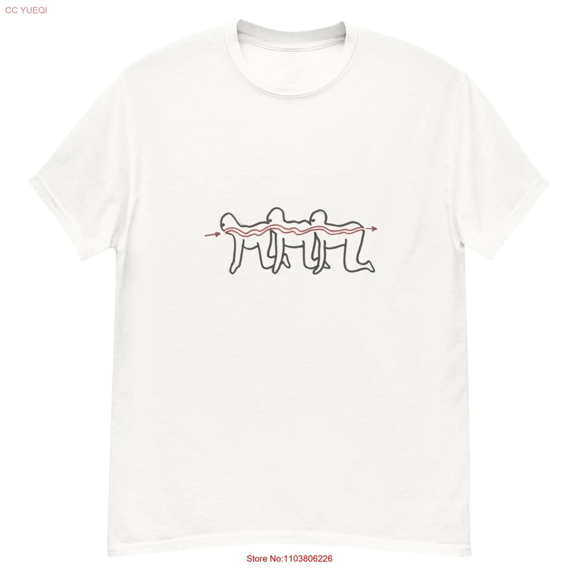 Human Centipede tee long or short sleeves