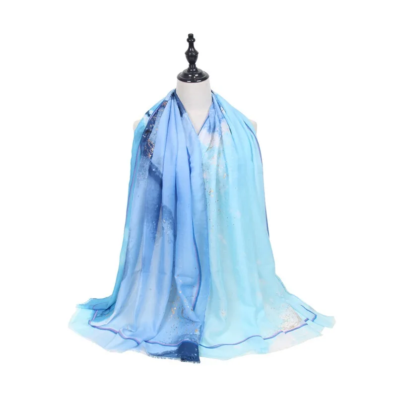 

Satin Imitation Silk Scarves 180*90cm Printing Long Hijabs Scarf for Women Fashion Spring Autumn Versatile Neck Decorative Shawl