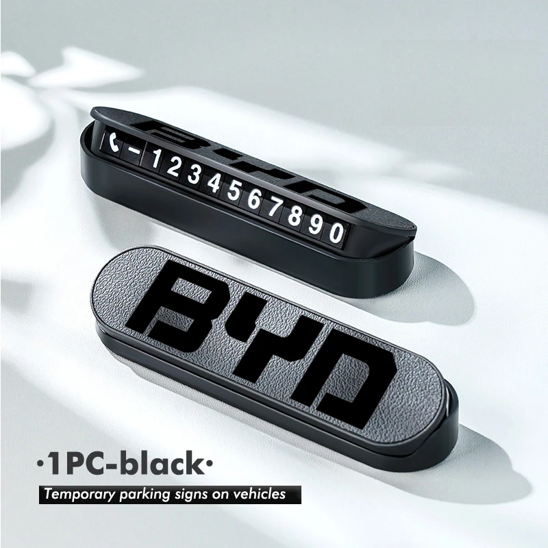 

Автомобильная универсальная временная наклейка на номер телефона для BYD Atto F0 G3 I3 Ea1 F3 E6 Yuan Plus Song Max Tang Dmi