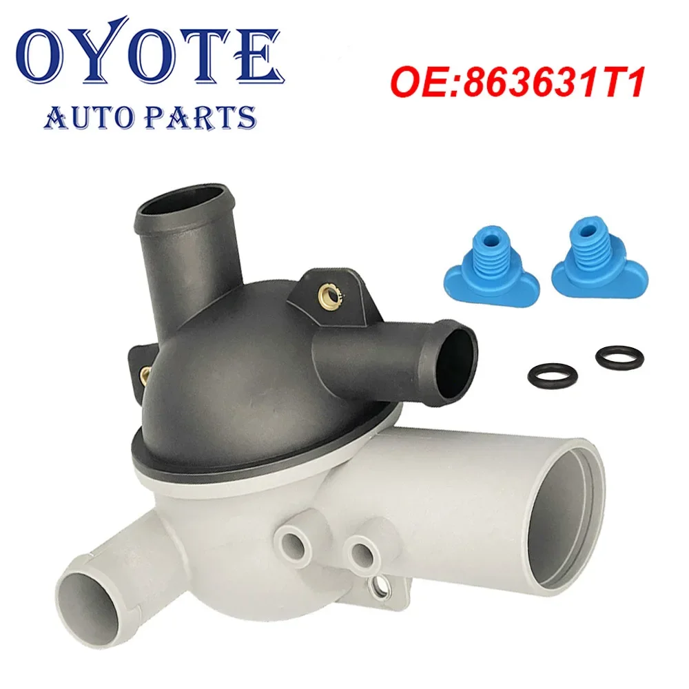 

OYOTE 863631T1 распределитель водяного корпуса заменяет с ручными сливными заглушками для MerCruiser 4,3, 5,0, 5,7, 6.2L 262 305 350 377