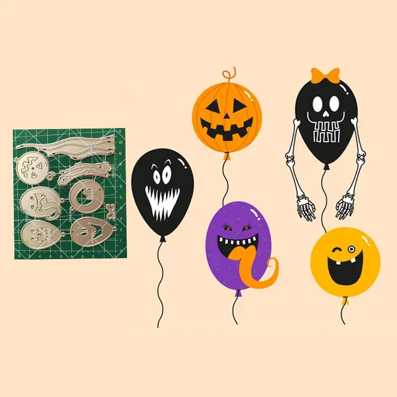 

Новинка 2022, металлические Вырубные штампы в виде леденца на Хэллоуин для скрапбукинга, принадлежности для рукоделия, вырубные штампы для оф...