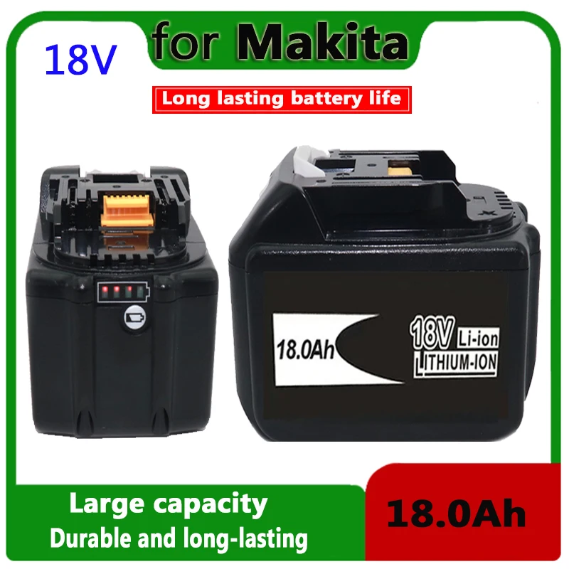 Аккумулятор Makita 18 В 18000 мАч для аккумуляторной батареи электроинструментов со