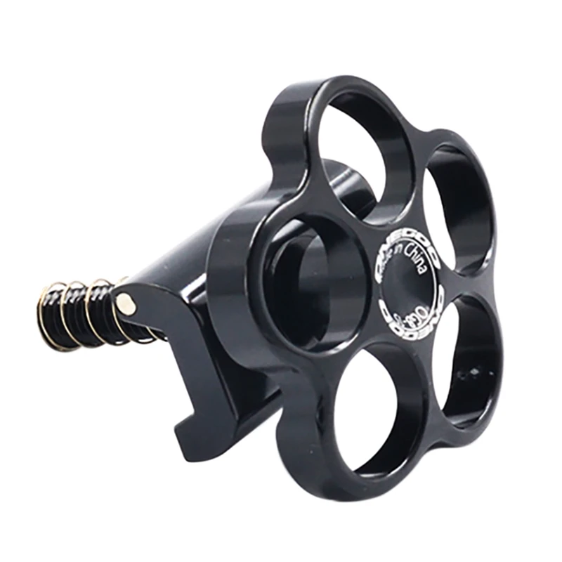 

For Brompton Folding Bike Frame Round Hinge Lever Clamp Aluminum Alloy C Buckle Clip Rotating Buckle