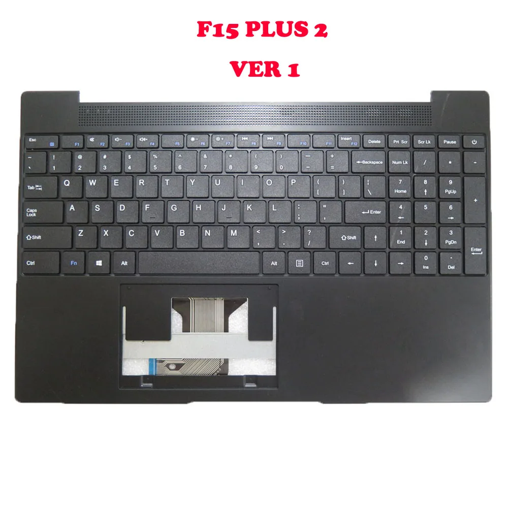 Подставка для рук и клавиатура ноутбука TECLAST F15 PLUS 2 английский США без сенсорной