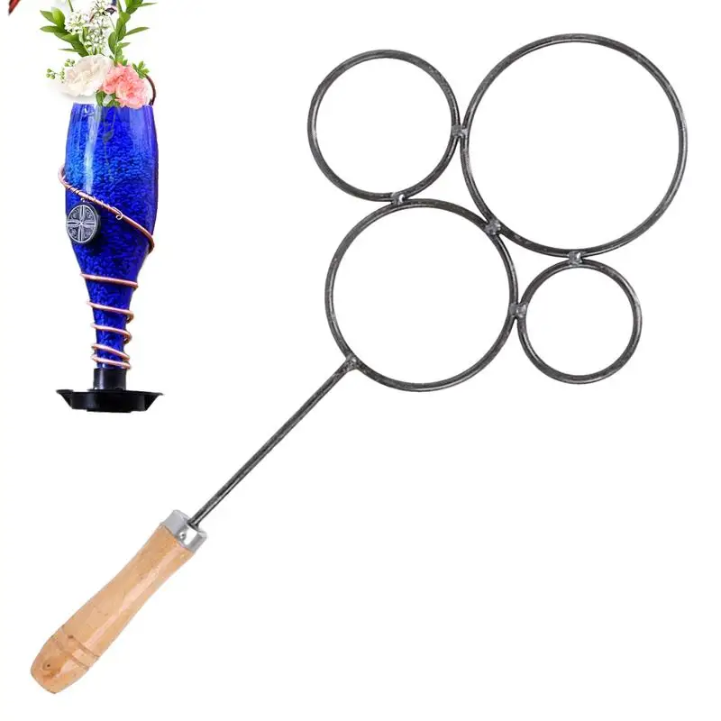 Резак для стеклянной бутылки с 4 кольцами