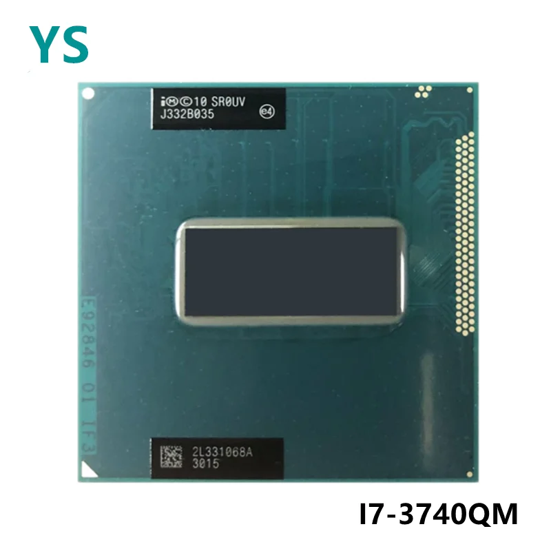 

Free shipping Intel Core i7-3740QM i7 3740QM SR0UV 2.7 GHz Quad-Core Eight-Thread CPU Processor 6M 45W Socket G2 / rPGA988B