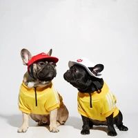 fashion dog hoodies warm pet clothing for medium puppy cats costume coat for french bulldog jacket autumn sports dog clothes