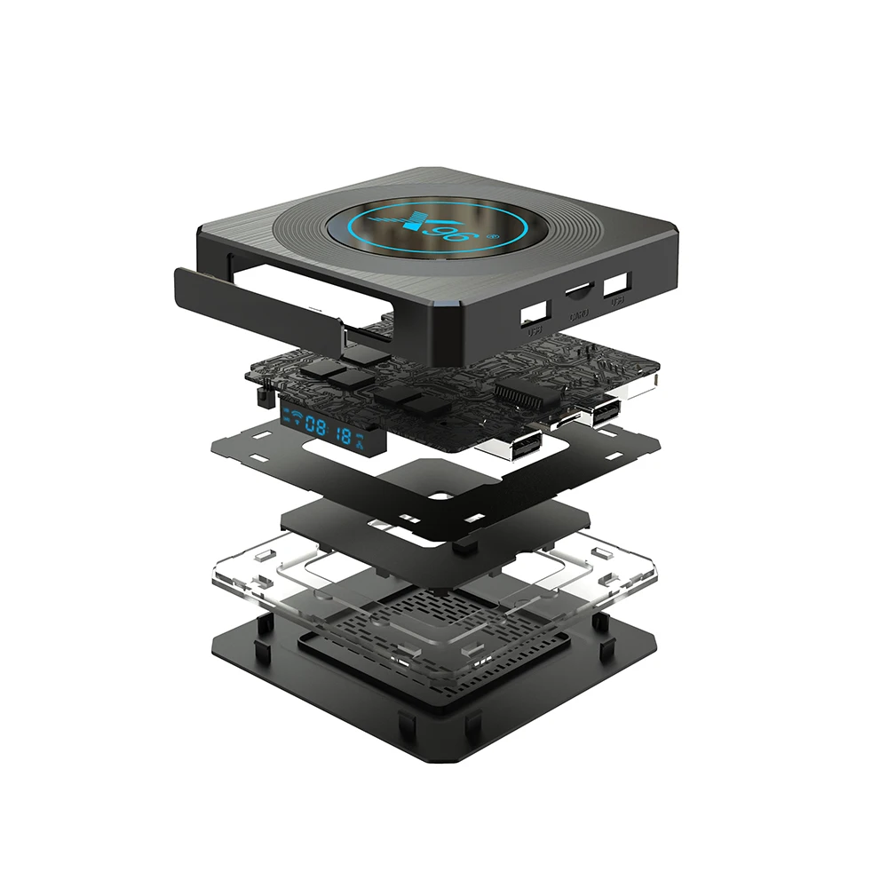 X96 X4 Smart TV Android 11 Box Amlogic S905X4 Телеприставка 4 ГБ 32 64 Dual WIFI 8K Интернет-ТВ-приемник X96X4