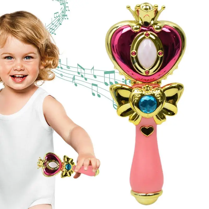 

Светильник ящаяся палочка, палочки принцессы для девочек, волшебная игрушка для детей, палочка для девочек, игрушка для Дня Святого Валенти...